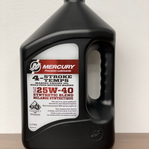 SYNTHETIC BLEND 4-STROKE (25W-40) OUTBOARD OIL