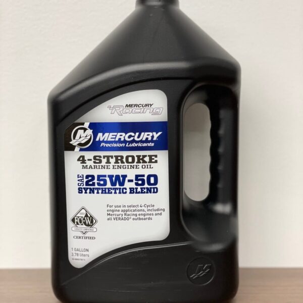 SYNTHETIC BLEND 25W-50 4-STROKE OUTBOARD OIL