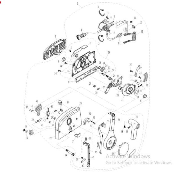 F40-13000000EI Control box assembly #1