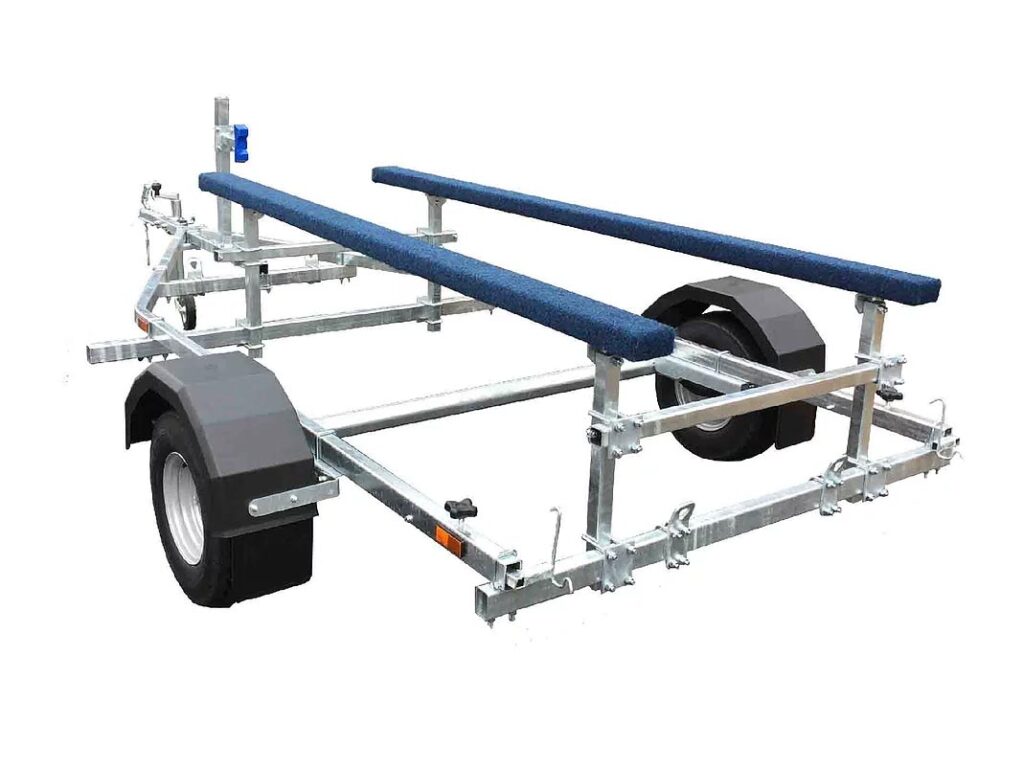 EXT750 Inflatable Galvanized Trailer