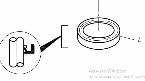 F25-05020002 Oil seal a #4