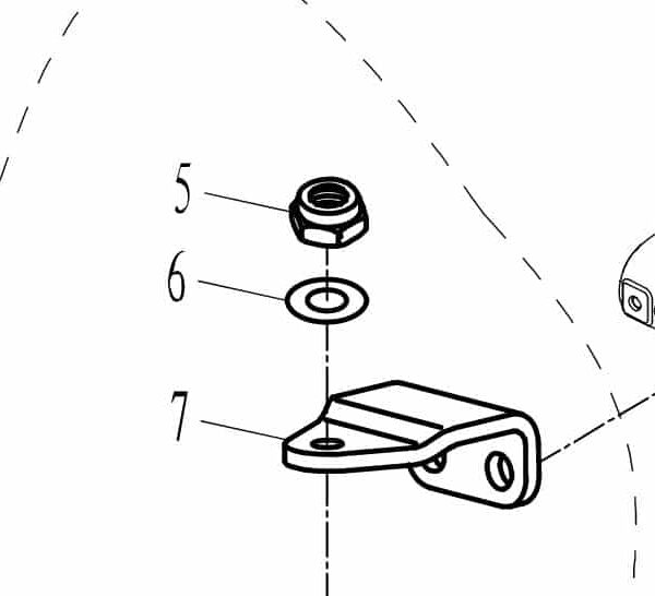 F25-07000006W Thin locknut #5