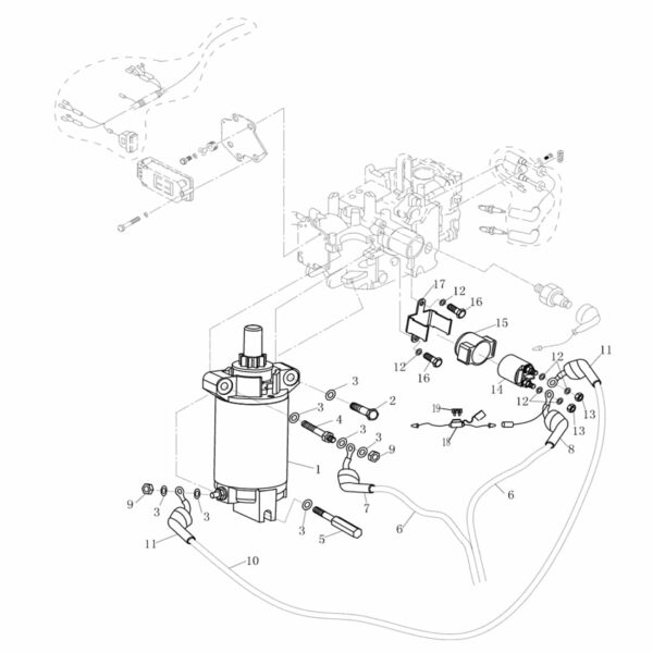 F25-05170100W Startup motor #1