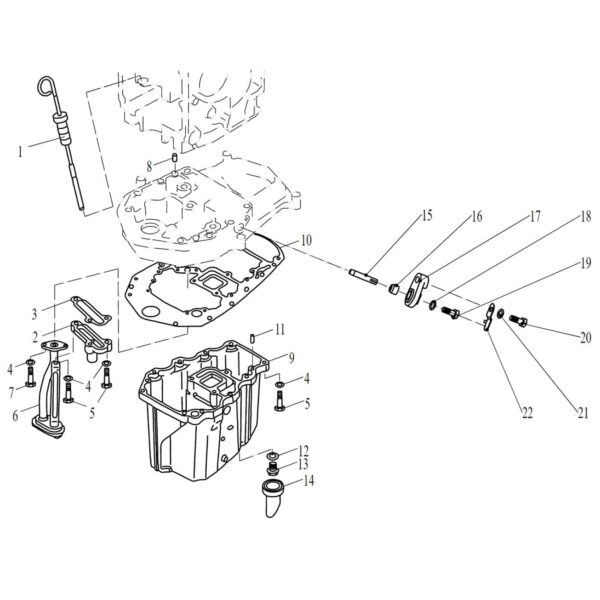 F25-00000100 Plug, oil level #1