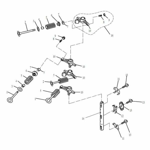 F25-05050001 Valve,intake #1