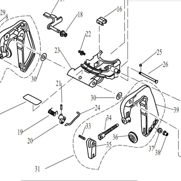 F4-01010002 Clamp bolt #34