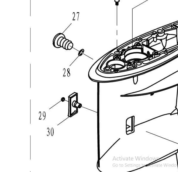 T40-04000023 Water inlet b #30