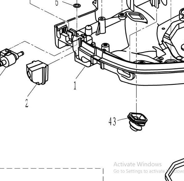 F4-05000200 Fuel pipe tie-in assembly #3