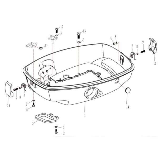 GB/T818-M6X14 Cross, pan head bolt m6x14 #2
