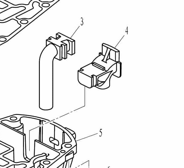 F60-02000006 Guide rubber, b #4