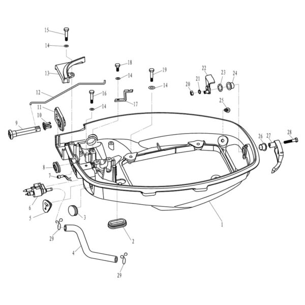 F4-05000200 Fuel connector assembly #6