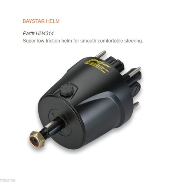 Baystar HH4314-3 Plus Helm 1.4 Front Mount Hydraulic Steering Helm Pump