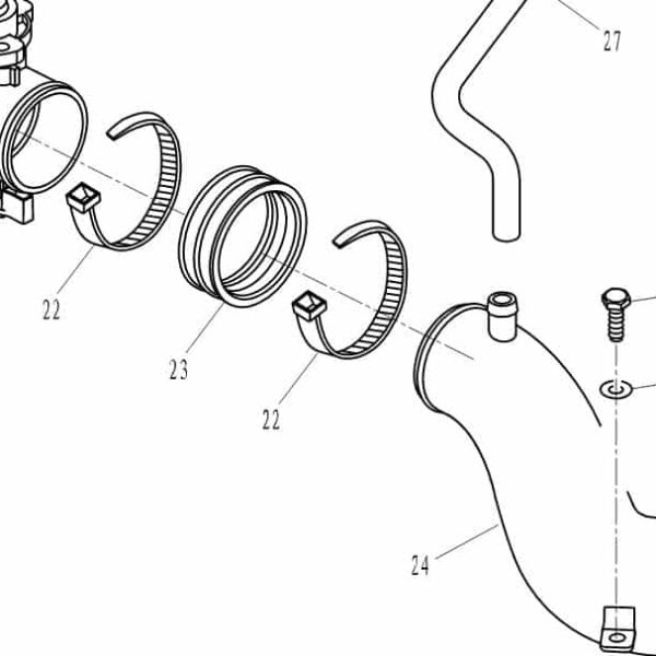 HT4.0x300 Clamp 4.0×300 #22