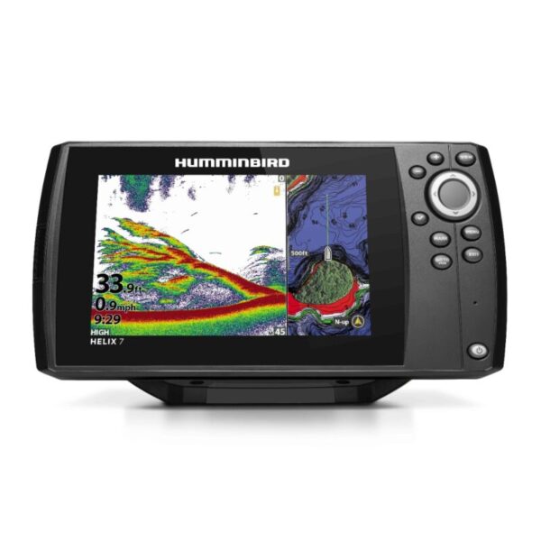 Hummingbird HELIX 7 Fish Finder & GPS Chart Plotter CHIRP 2D G4