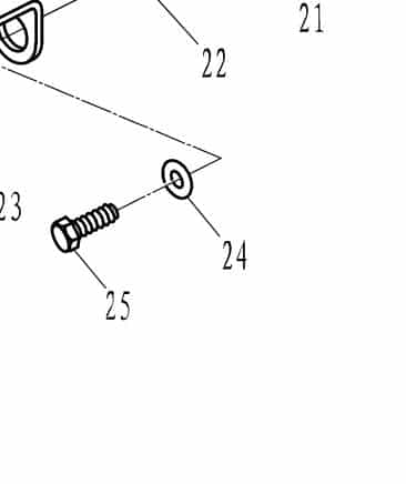 GB/T5783-M6x20 Hexagon bolt m6x20 #25