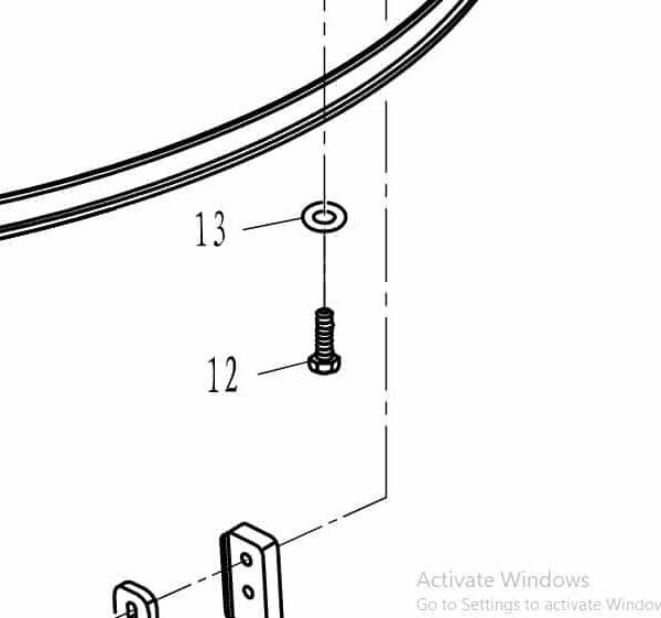 GB/T97.1-6 Washer, plain 6 #13