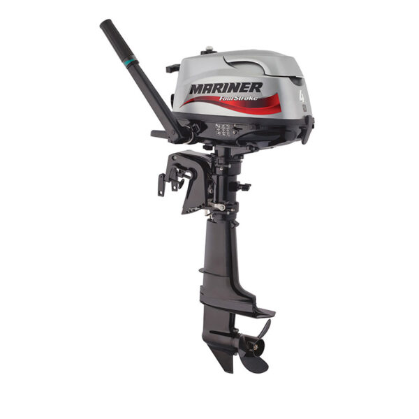 Mariner 4hp Outboard 4 Stroke Tiller Control Engine