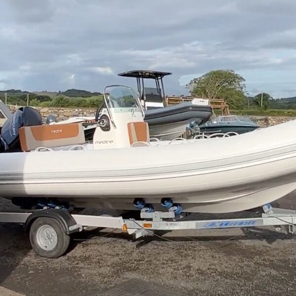 Zodiac Medline 500 NEO Boat + F60 Mercury Outboard + Trailer Bundle