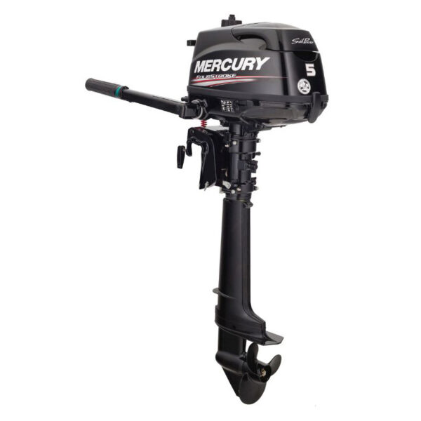 Mercury Marine 5hp Sail Power Outboard Tiller Long Shaft