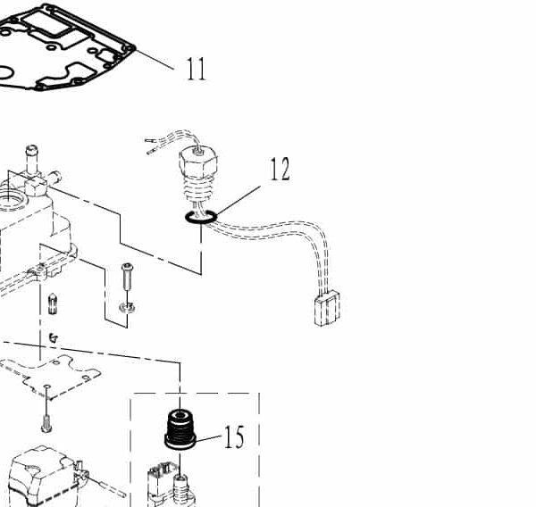 GB/T3452.1-15.8×3.1 Parsun F50/F60 O-ring 15.8×3.1 #12