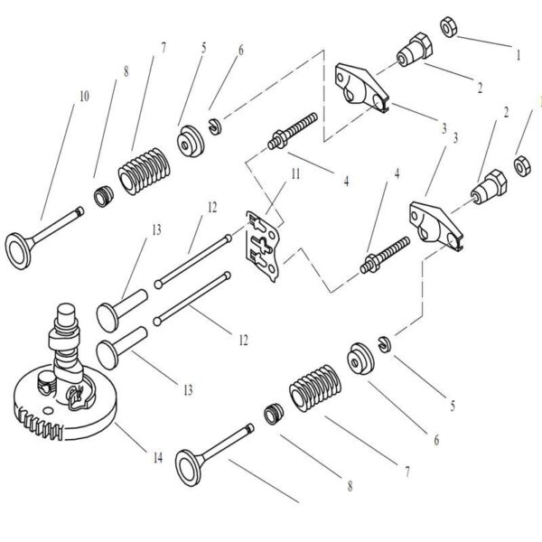 166F-010002 Exhaust Valve #10