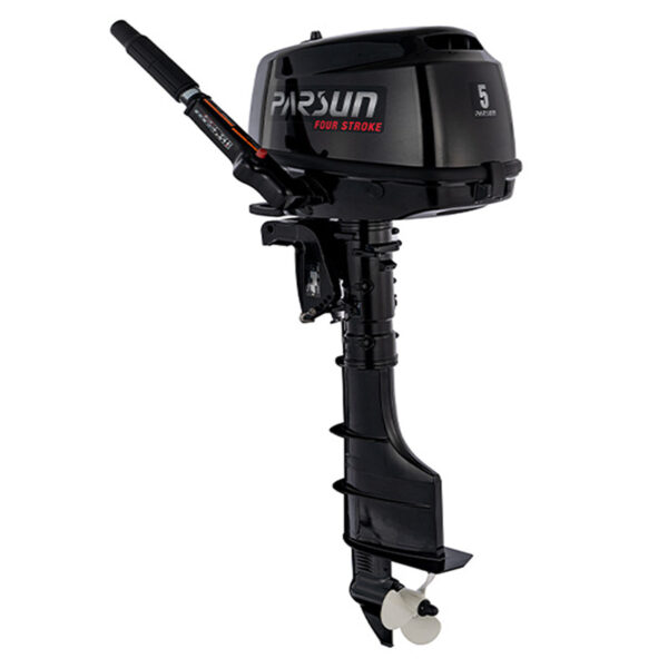 Parsun 5hp 4 Stroke Outboard Motor Manual Start, Tiller Handle – Short / Long Shaft Option