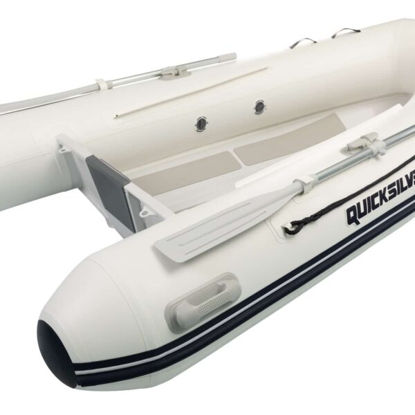 Quicksilver ALU RIB 270 Ultra Light White PVC Inflatable Dinghy