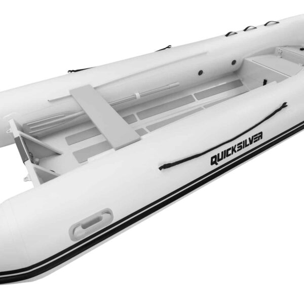 Quicksilver ALU RIB 420 White PVC Inflatable Dinghy