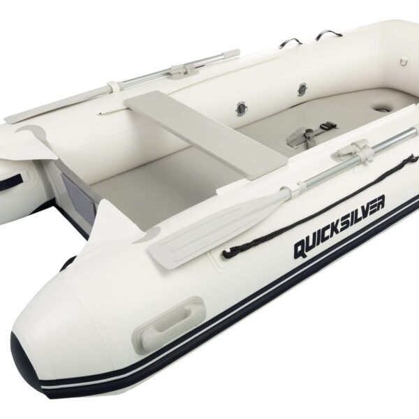 Quicksilver ALU RIB 380 White PVC Inflatable Dinghy