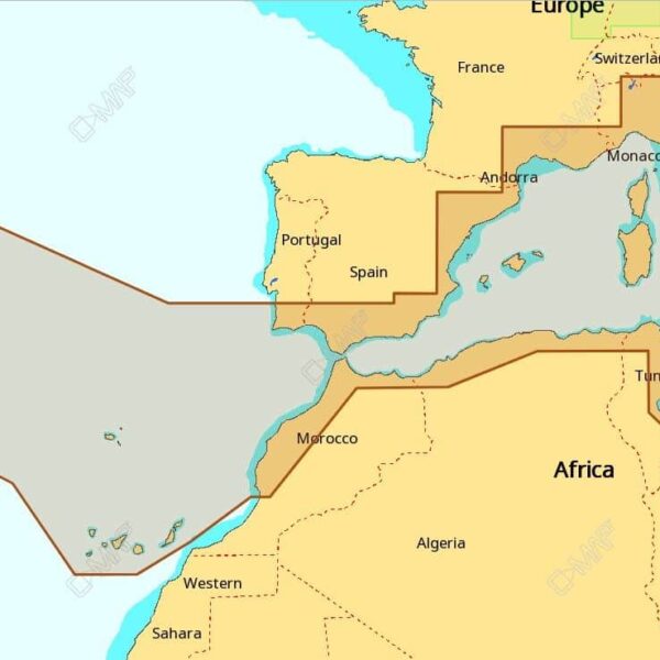 Micro SD / SD-MAX-N-South-West European Coasts (EM-D076)