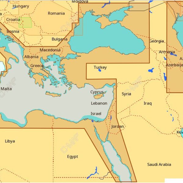 Micro SD / SD-MAX-N-East Mediterranean,Black and Caspian Seas (EM-N111)