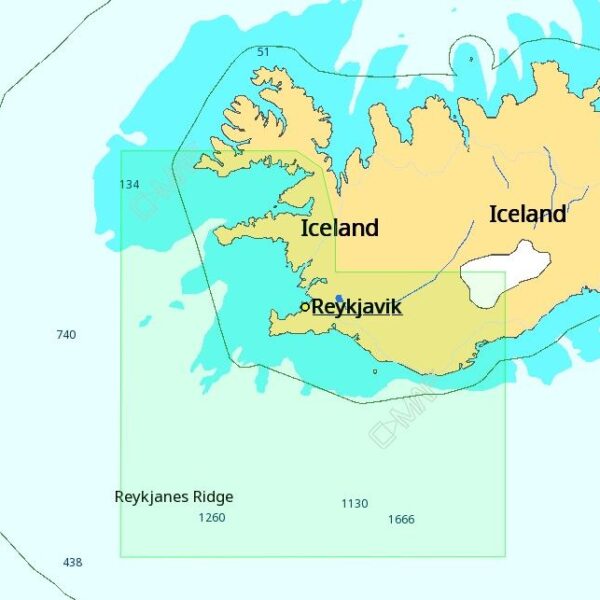 Micro SD / SD-MAX-N-Iceland – South, Capital, West (EN-N412)