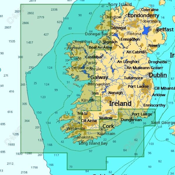 Micro SD / SD-MAX-N-Ireland West and South West Coasts (EW-N333)