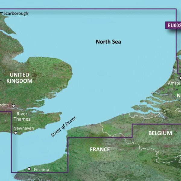 Garmin BlueChart G3 Regular Coverage Areas-Northern Europe-HXEU002R S/E England-Belux Inland Waters