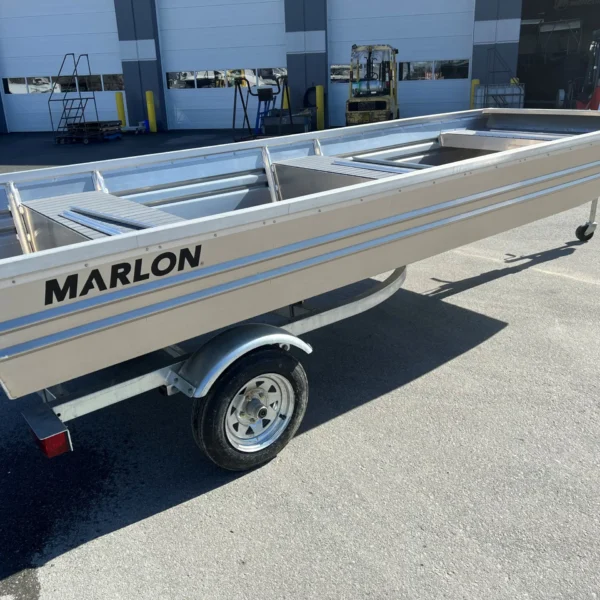 MARLON SP14 FLAT BOW WELDED JON BOAT