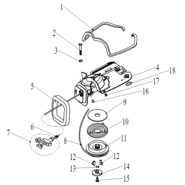 F2.6-04070100 Case,starter #4