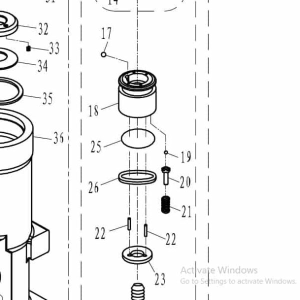F60-06010007 Ray steel ball #20