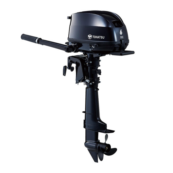 New Style! Tohatsu 6hp 4 Stroke Outboard Tiller Handle MFS6DD Engine