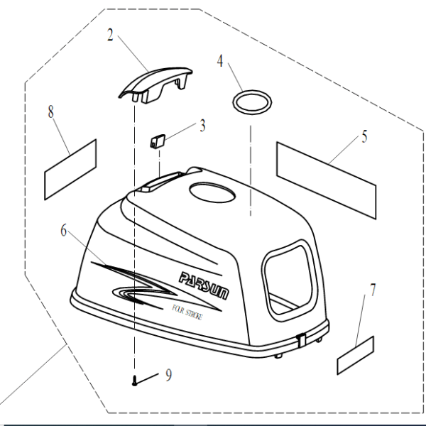 F2.6-06000001 Top cowling #1