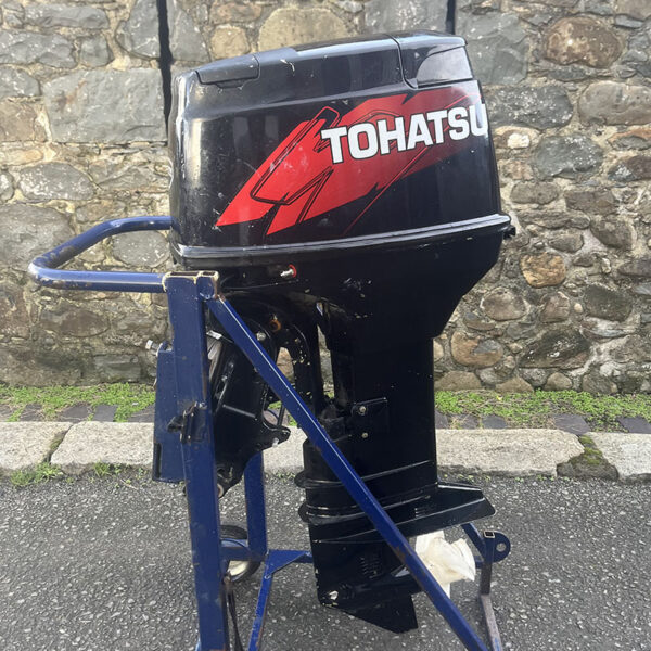 Used 50hp tohatsu 2 stroke 2006 Elec start on remotes with power trim