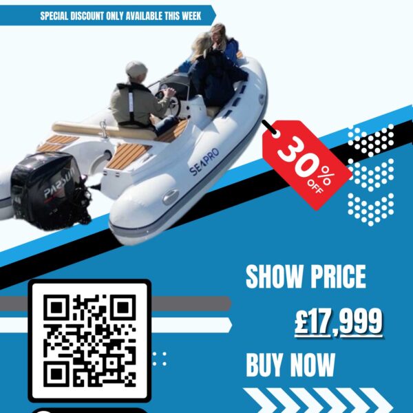 Seapro 400PT PROLINE RIB + Parsun 40hp Outboard FF40FEL-T-EFI 4 Stroke Engine