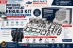 Yamaha 150 175 200 HP HPDI 2.6L Powerhead Rebuild Kit for 2001–2015 Outboard Motors