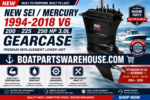 New SEI Mercury 3.0L Gearcase replacement lower unit for Mercury V6 200HP, 225HP and 250HP outboard engines